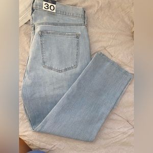 GAP girlfriend mid rise jeans